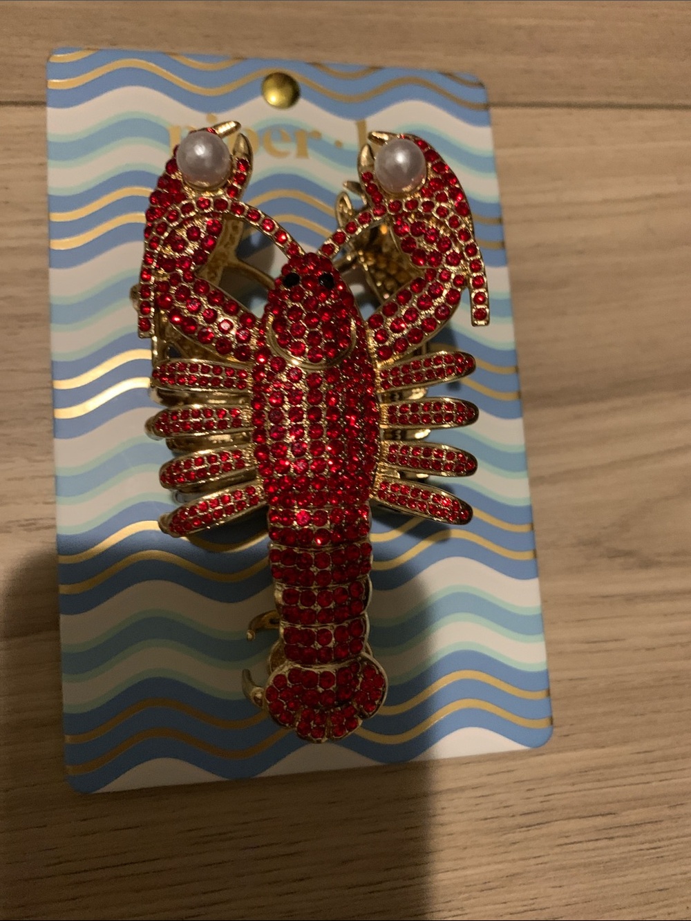 Piper K lobster 🦞 hair claw